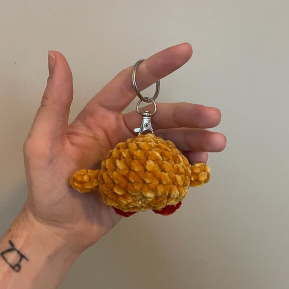 Crochet Duck/Chick Keychain - Picture 2 of 3